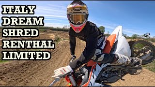 ITALY DREAM SESH WITH NEW RENTHAL LIMITED !