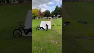 Hilarious MTB Crash  #shorts