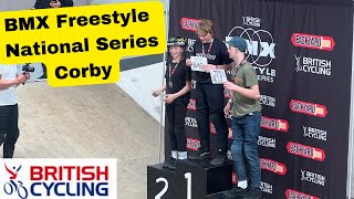BMX Freestyle National Series u15 round 1 Corby