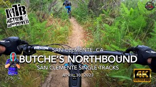 MTB Riding Butche's Northbound at San Clemente...