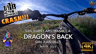 MTB Riding | Crash!!! | Dragon's Back | San...