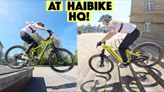 RIDING NEW TRAILS AND VISITING HAIBIKE HQ IN...