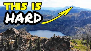 We climbed 5000 ft. to ride DOWNIEVILLE!!!