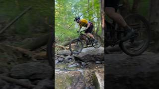 Who cleared it better  #mtbbike #mtb #mtblife...