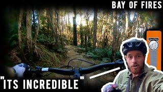 Bay of Fires is so good! | 13kms of DOWNHILL |...