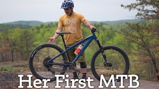 Building my Sister her First Mountain Bike...