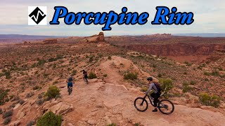 Best Expert MTB Trail in Moab, UT - Porcupine Rim
