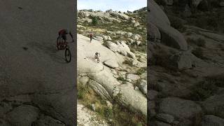 Amazing Rock Face  #mtb #downhill #enduro...