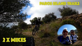 Paros trails, Mike Deuce! MTB in Greece!