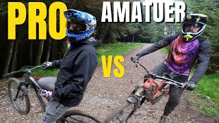 HOW MUCH FASTER IS A PRO RIDER THAN A WEEKEND...