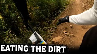 Crashing out at the Superflow enduro | 2023...