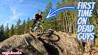 First time on Dead Guys in Squamish BC
