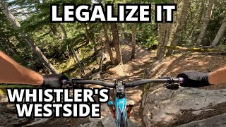 Legalize It. A Single Black On Whistler's Westside