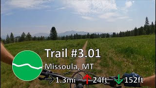 Trail #3.01 - Blue Mountain - Missoula, MT