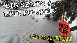 Go Big Or Go Home: It's A Powder Day At Grouse...