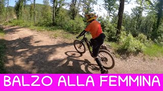 MTB Monte Calvi 27.05.2023 sentiero BALZO ALLA...