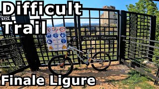 Castel Gavone - Finale Ligure HARD track