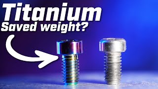 Titanium vs. Stock Bike Bolts