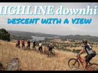Highline: a downhill trail at Folsom Lake