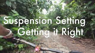Down Slope Suspension Setting