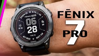 Garmin Fenix 7 PRO In-Depth Review // New MIP...