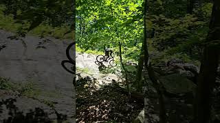 MTB Wall Ride to Road Gap! #enduromtb...