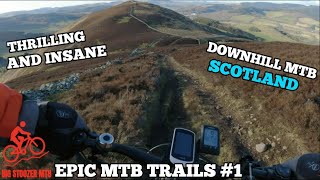 Intense Downhill MTB Action. Gypsy Glen....