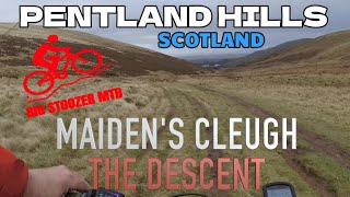 PENTLAND HILLS. Maiden's Cleugh Descent....