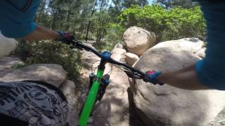 BTT - PEDRA BRANCA @ Sintra - Orange P7 hardtail