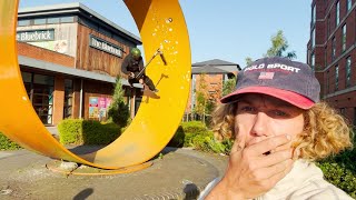 Riding a full pipe in the STREETS!