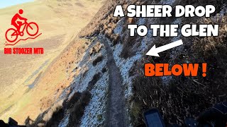 A SHEER DROP. A Narrow Ridge That Took Me By...
