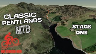 PENTLANDS MTB. Maiden's Cleugh Loop. Stage 1....