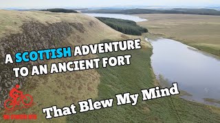 Epic Scotland MTB Trail to An Ancient Fort....