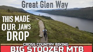 THIS MADE OUR JAWS DROP. Great Glen Way Cycle....