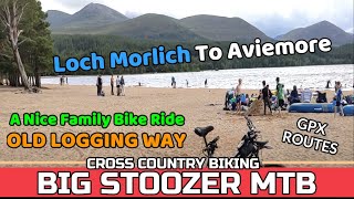 OLD LOGGING WAY. Loch Morlich. Aviemore....