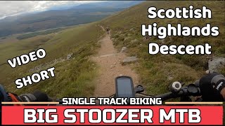 Scottish Highlands. Downhill mtb. Cairngorms...