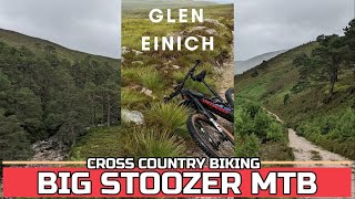 DRONE TRACKING MTB. Glen Einich. Cairngorms....