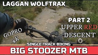 Laggan Wolftrax red. Part 2. MTB Downhill....