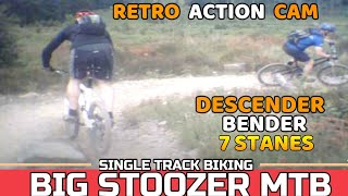 RETRO MTB. ACTION CAM. Descender Bender. Mabie...