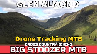 Glen Almond. Mountain Biking. Drone mtb....