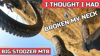 I THOUGHT I HAD BROKEN MY NECK. MTB Crashes....