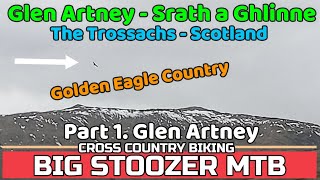 Glen Artney mtb. Trossachs mtb. Comrie....