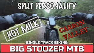 Carron Valley mtb trails. Single track mtb....