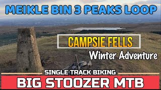 Meikle Bin. 3 Peaks Loop. Campsie Fells....
