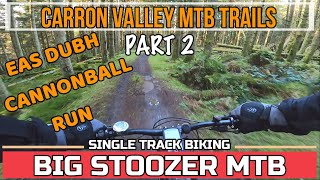 Carron Valley mtb trails. Part 2. Eas Dubh...