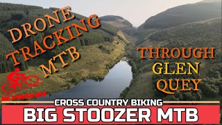 DRONE TRACKING MTB THROUGH SCOTTISH GLEN....