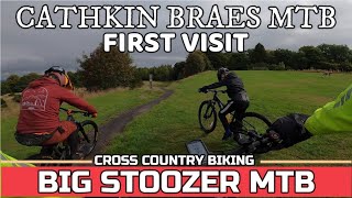 CATHKIN BRAES MTB. First Visit. Single Track...