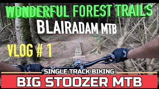 THE DOGS BOLLOCKS. Blairadam mtb trails. Vlog...
