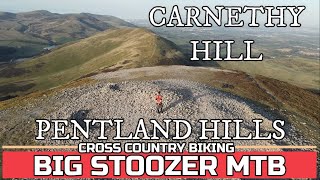 CARNETHY HILL. Pentland Hills mtb. Lothian....