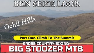 Ben Shee Loop. Ochil Hills mountain biking....